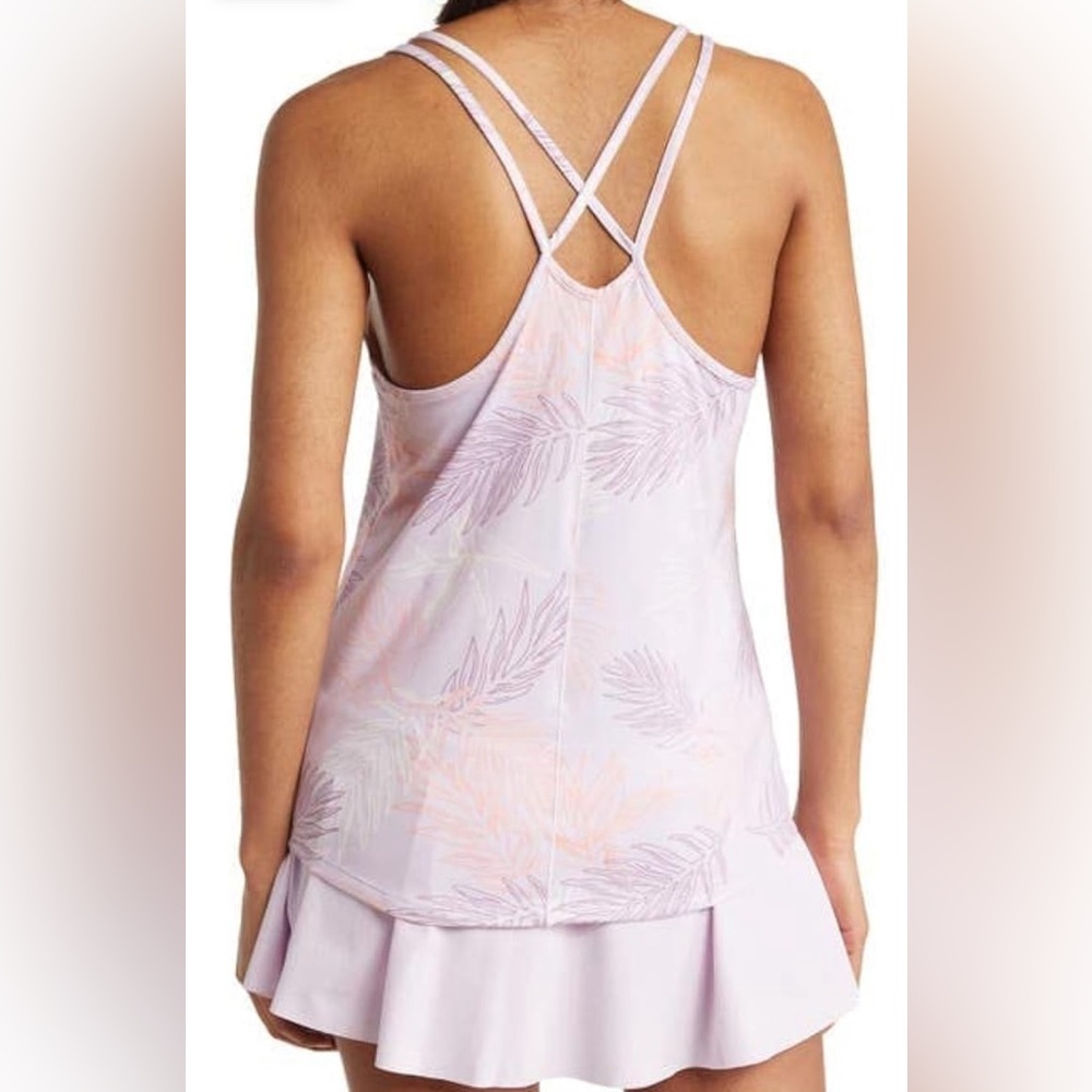 Nike Women's Dri-FIT Slim Fit Strappy Tank Top - Lilac - Size: Medium - BNWT 🔖
